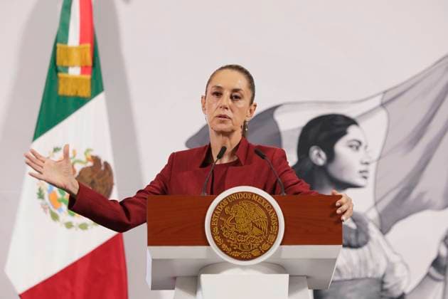 Claudia Sheinbaum, President Of Mexico, Will Announce A Program To Strengthen The Economy In Response To Donald Trump s Tariffs Claudia Sheinbaum, President of Mexico, holds a press conference at the National Palace in Mexico City, Mexico, where she mentions that she announces a program to strengthen the economy in response to the tariffs imposed by Donald Trump, which go into effect on April 2, 2025. Mexico City Mexico City Mexico  Copyright: xGerardoxVieyrax originalFilename: vieyra-notitle250402_npem7.jpg