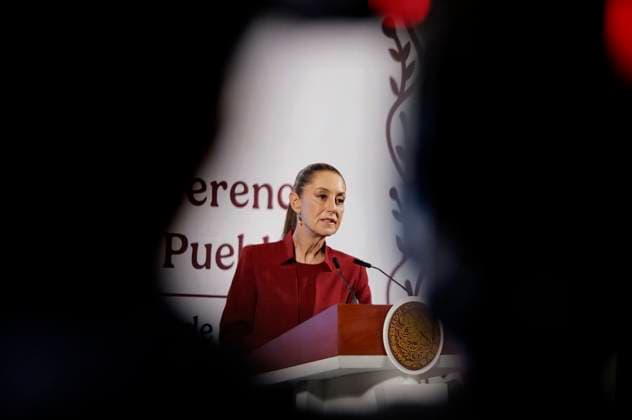 Claudia Sheinbaum, President Of Mexico, Will Announce A Program To Strengthen The Economy In Response To Donald Trump s Tariffs Claudia Sheinbaum, President of Mexico, holds a press conference at the National Palace in Mexico City, Mexico, where she mentions that she announces a program to strengthen the economy in response to the tariffs imposed by Donald Trump, which go into effect on April 2, 2025. Mexico City Mexico City Mexico  Copyright: xGerardoxVieyrax originalFilename: vieyra-notitle250402_npyzp.jpg