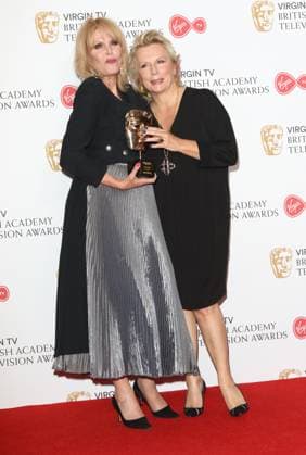 Virgin TV British Academy Television Awards - Winners Boards Joanna Lumley and Jessica Saunders at the Virgin TV British Academy Television Awards - Winners Boards - at the Royal Festival Hall, South Bank, London on May 14th 2017 CAP ROS ROS London Great Britain Copyright: xStevexRoss CapitalxPicturesx