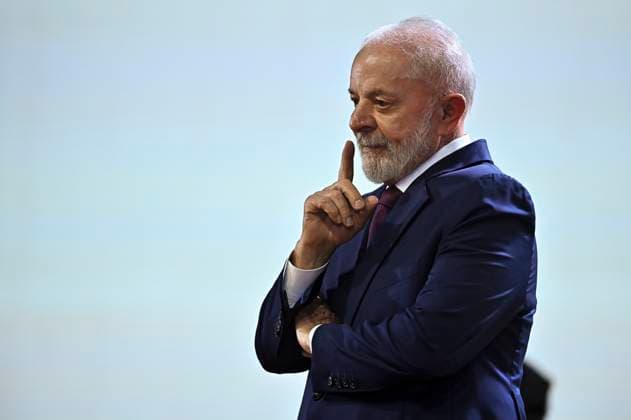Brazil s President Lula Da Silva Talks About Reciprocity In Relation To Donald Trump s New Tariffs On April 3, 2025, in Brazil, President Lula da Silva talks about reciprocity in relation to the new taxes applied to Brazilian products by US President Donald Trump. Brasilia Brazil  Copyright: xTonxMolinax originalFilename: molinaneto-brazilsp250403_npxdY.jpg
