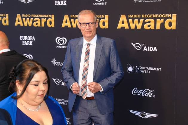 25. Radio Regenbogen Award in Rust Günther Jauch bei dem 25. Radio Regenbogen Award im Europapark in Rust Baden-Würtenberg Deutschland Copyright: xMatthiasxGränzdörferx