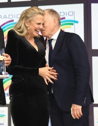 25. Radio Regenbogen Award in Rust Babara Schöneberger und Johannes B. Kerner bei dem 25. Radio Regenbogen Award im Europapark in Rust Baden-Würtenberg Deutschland Copyright: xMatthiasxGränzdörferx