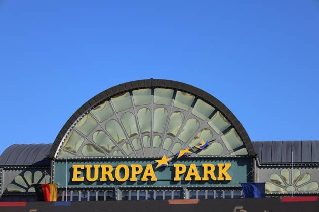 Rust, Deutschland 04. April 2025: Radio Regenbogen Award 2025 im Europa Park Rust Im Bild: Logo und Schriftzug vom Europa Park. Europa Park Baden Württemberg Copyright: xFotostandx xHettichx