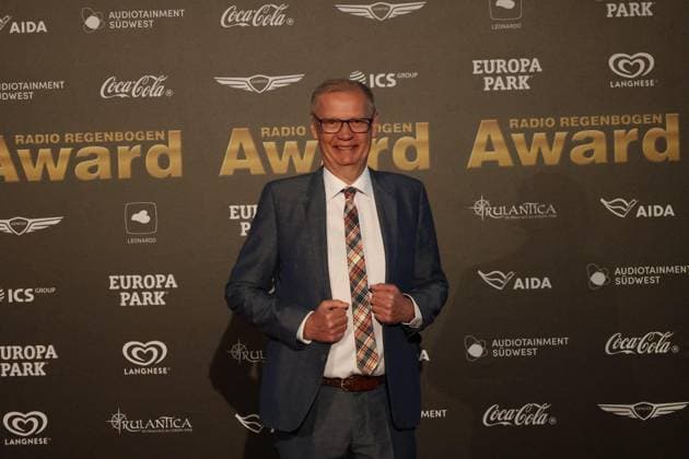 Rust, Deutschland 04. April 2025: Radio Regenbogen Award 2025 im Europa Park Rust Im Bild: Günther Jauch Guenther Jauch Europa Park Baden Württemberg Copyright: xFotostandx xHettichx
