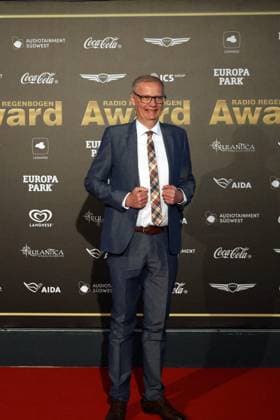 Rust, Deutschland 04. April 2025: Radio Regenbogen Award 2025 im Europa Park Rust Im Bild: Günther Jauch Guenther Jauch Europa Park Baden Württemberg Copyright: xFotostandx xHettichx