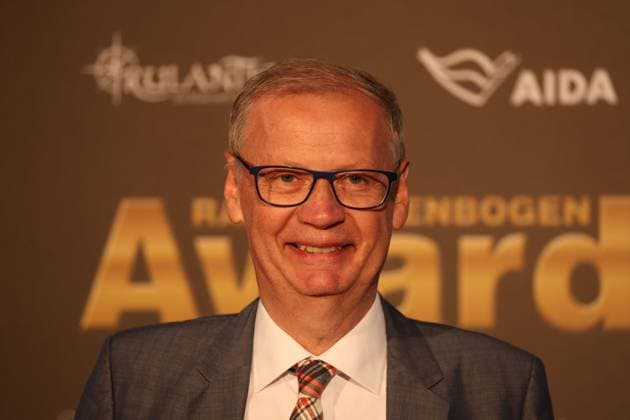 Rust, Deutschland 04. April 2025: Radio Regenbogen Award 2025 im Europa Park Rust Im Bild: Günther Jauch Guenther Jauch Europa Park Baden Württemberg Copyright: xFotostandx xHettichx