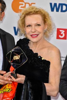 Sunnyi Melles ( Die Zweiflers ) Preistraegerin zu Gast bei der Verleihung des 61.Grimme Preis am 04.04.2025 in Marl NRW Deutschland
