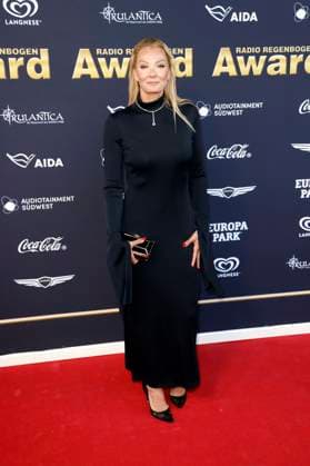 Franziska van Almsick bei der Verleihung des 25. Radio Regenbogen Award 2025 in der Europa-Park Arena. Rust, 04.04.2025