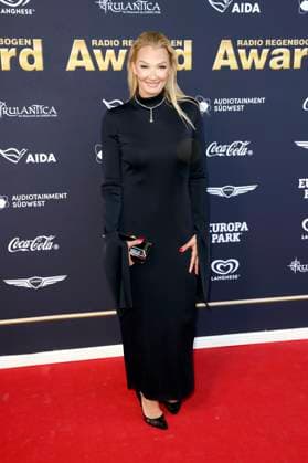 Franziska van Almsick bei der Verleihung des 25. Radio Regenbogen Award 2025 in der Europa-Park Arena. Rust, 04.04.2025