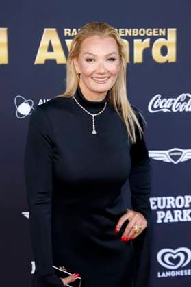 Franziska van Almsick bei der Verleihung des 25. Radio Regenbogen Award 2025 in der Europa-Park Arena. Rust, 04.04.2025