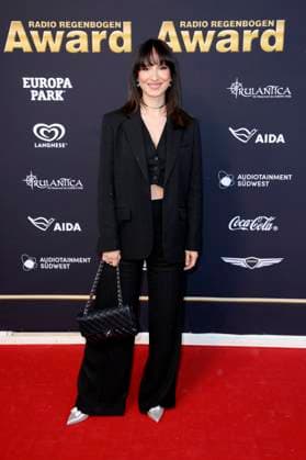 Stephanie Stumph bei der Verleihung des 25. Radio Regenbogen Award 2025 in der Europa-Park Arena. Rust, 04.04.2025