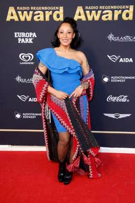 Jessica Wahls bei der Verleihung des 25. Radio Regenbogen Award 2025 in der Europa-Park Arena. Rust, 04.04.2025