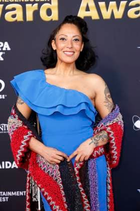 Jessica Wahls bei der Verleihung des 25. Radio Regenbogen Award 2025 in der Europa-Park Arena. Rust, 04.04.2025