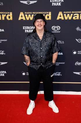 Cyril bei der Verleihung des 25. Radio Regenbogen Award 2025 in der Europa-Park Arena. Rust, 04.04.2025
