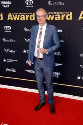 Günther Jauch bei der Verleihung des 25. Radio Regenbogen Award 2025 in der Europa-Park Arena. Rust, 04.04.2025