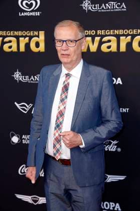 Günther Jauch bei der Verleihung des 25. Radio Regenbogen Award 2025 in der Europa-Park Arena. Rust, 04.04.2025