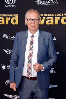 Günther Jauch bei der Verleihung des 25. Radio Regenbogen Award 2025 in der Europa-Park Arena. Rust, 04.04.2025