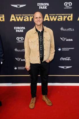 Milow bei der Verleihung des 25. Radio Regenbogen Award 2025 in der Europa-Park Arena. Rust, 04.04.2025