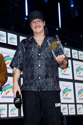 Cyril bei der Verleihung des 25. Radio Regenbogen Award 2025 in der Europa-Park Arena. Rust, 04.04.2025
