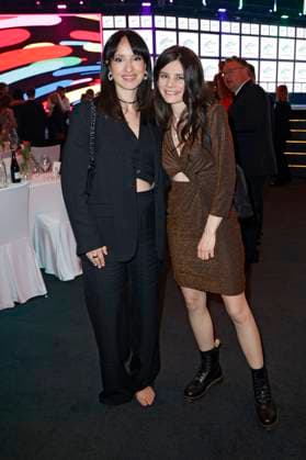 Stephanie Stumph und Joyce Ilg bei der Verleihung des 25. Radio Regenbogen Award 2025 in der Europa-Park Arena. Rust, 04.04.2025