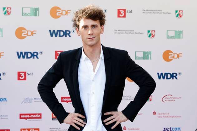 Oskar Belton bei der 61. Verleihung des Grimme Preises 2025 im Theater Marl. Marl, 04.04.2025