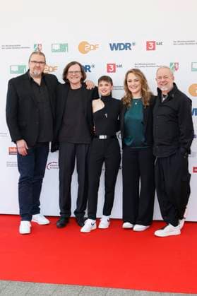 Helmut Zerlett und Band bei der 61. Verleihung des Grimme Preises 2025 im Theater Marl. Marl, 04.04.2025