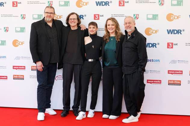 Helmut Zerlett und Band bei der 61. Verleihung des Grimme Preises 2025 im Theater Marl. Marl, 04.04.2025