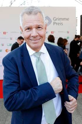 Peter Kloeppel bei der 61. Verleihung des Grimme Preises 2025 im Theater Marl. Marl, 04.04.2025