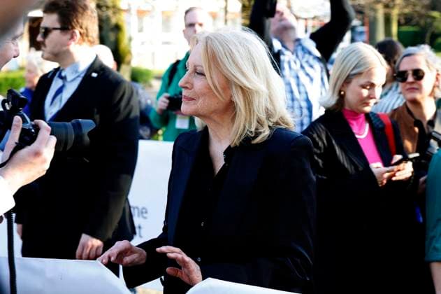Maren Kroymann bei der 61. Verleihung des Grimme Preises 2025 im Theater Marl. Marl, 04.04.2025