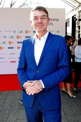 Jörg Schönenborn bei der 61. Verleihung des Grimme Preises 2025 im Theater Marl. Marl, 04.04.2025