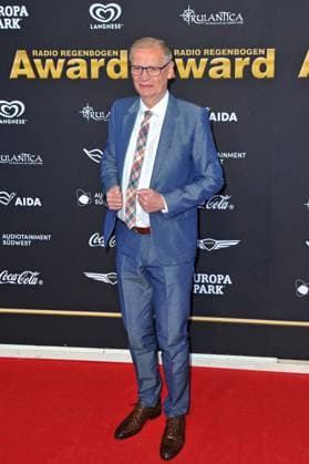 RADIO REGENBOGEN AWARD 2025. Günther Jauch anläßlich der Verleihung des Medienpreises aus Baden-Württemberg Radio Regenbogen Award am 04.04.2025 im Europapark Rust. 20250404MWI034410