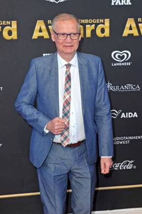 RADIO REGENBOGEN AWARD 2025. Günther Jauch anläßlich der Verleihung des Medienpreises aus Baden-Württemberg Radio Regenbogen Award am 04.04.2025 im Europapark Rust. 20250404MWI034461
