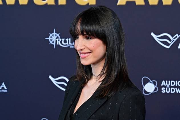 RADIO REGENBOGEN AWARD 2025. Stephanie Stumph anläßlich der Verleihung des Medienpreises aus Baden-Württemberg Radio Regenbogen Award am 04.04.2025 im Europapark Rust. 20250404MWI034779