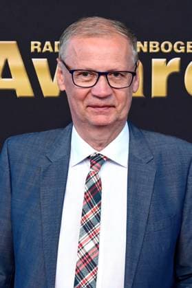 RADIO REGENBOGEN AWARD 2025. Günther Jauch anläßlich der Verleihung des Medienpreises aus Baden-Württemberg Radio Regenbogen Award am 04.04.2025 im Europapark Rust. 20250404MWI035180
