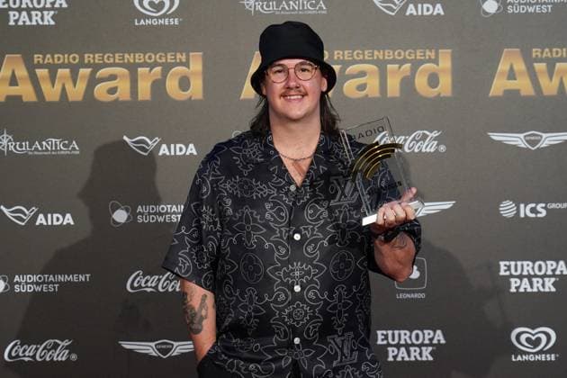Radio Regenbogen Award 2025 Cyril bei der Verleihung vom Radio Regenbogen Award 2025 im Europapark am 04.04.2025 in Rust. Rust Europa-Park Dome Baden-Württemberg