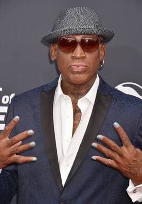 Comedy Central Roast Of B. Willis - Arrivals HOLLYWOOD, CA - JULY 14: Dennis Rodman arrives at the Comedy Central Roast Of B. Willis at the Hollywood Palladium on July 14, 2018 in Los Angeles, California. CAP ROT TM TM ROT Hollywood CA USA Copyright: xTonyxMichaels ROT CapitalxPicturesx