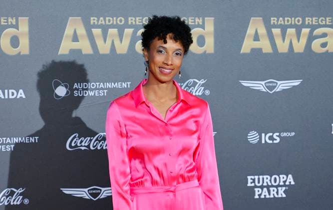 Rust, Germany - April 04, 2025: The 25th Radio Regenbogen Award at Europa-Park with Athlete Malaika Mihambo 25th Radio Regenbogen Award at Europa-Park