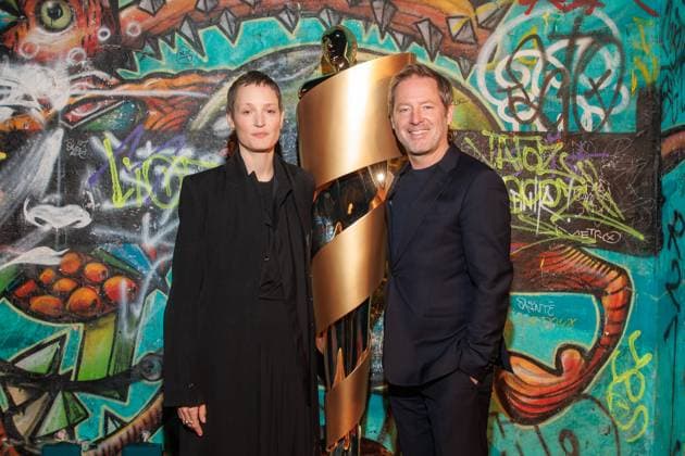 Event - Deutscher Filmpreis 2025 Nominiertenabend Vicky Krieps und Florian Gallenberger beim Nominiertenabend des Deutschen Filmpreises 2025 in der Fotografiska am 05.04.2025 in Berlin. Copyright: xEventpressxKochanx