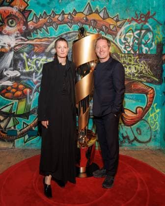 Event - Deutscher Filmpreis 2025 Nominiertenabend Vicky Krieps und Florian Gallenberger beim Nominiertenabend des Deutschen Filmpreises 2025 in der Fotografiska am 05.04.2025 in Berlin. Copyright: xEventpressxKochanx