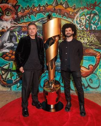 Event - Deutscher Filmpreis 2025 Nominiertenabend Talal Derki und Ibrahim Nash at beim Nominiertenabend des Deutschen Filmpreises 2025 in der Fotografiska am 05.04.2025 in Berlin. Copyright: xEventpressxKochanx