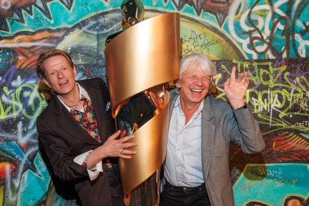 Event - Deutscher Filmpreis 2025 Nominiertenabend Alexander Scheer und Andreas Dresen beim Nominiertenabend des Deutschen Filmpreises 2025 in der Fotografiska am 05.04.2025 in Berlin. Copyright: xEventpressxKochanx
