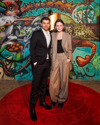 Event - Deutscher Filmpreis 2025 Nominiertenabend Lucas Reiber und Lea van Acken beim Nominiertenabend des Deutschen Filmpreises 2025 in der Fotografiska am 05.04.2025 in Berlin. Copyright: xEventpressxKochanx