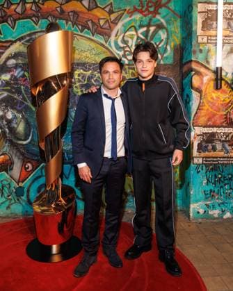 Event - Deutscher Filmpreis 2025 Nominiertenabend Karim Cherif und Emile Cherif beim Nominiertenabend des Deutschen Filmpreises 2025 in der Fotografiska am 05.04.2025 in Berlin. Copyright: xEventpressxKochanx
