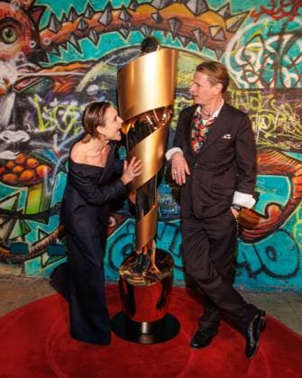 Event - Deutscher Filmpreis 2025 Nominiertenabend Mala Emde und Alexander Scheer beim Nominiertenabend des Deutschen Filmpreises 2025 in der Fotografiska am 05.04.2025 in Berlin. Copyright: xEventpressxKochanx