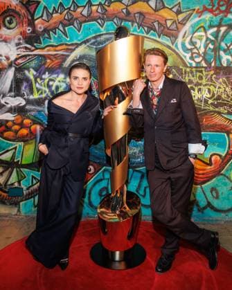 Event - Deutscher Filmpreis 2025 Nominiertenabend Mala Emde und Alexander Scheer beim Nominiertenabend des Deutschen Filmpreises 2025 in der Fotografiska am 05.04.2025 in Berlin. Copyright: xEventpressxKochanx