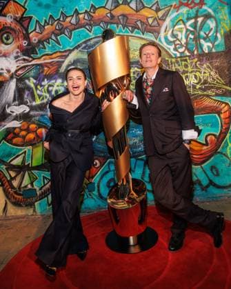 Event - Deutscher Filmpreis 2025 Nominiertenabend Mala Emde und Alexander Scheer beim Nominiertenabend des Deutschen Filmpreises 2025 in der Fotografiska am 05.04.2025 in Berlin. Copyright: xEventpressxKochanx