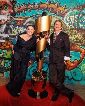 Event - Deutscher Filmpreis 2025 Nominiertenabend Mala Emde und Alexander Scheer beim Nominiertenabend des Deutschen Filmpreises 2025 in der Fotografiska am 05.04.2025 in Berlin. Copyright: xEventpressxKochanx