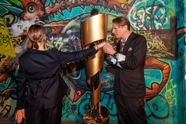 Event - Deutscher Filmpreis 2025 Nominiertenabend Mala Emde und Alexander Scheer beim Nominiertenabend des Deutschen Filmpreises 2025 in der Fotografiska am 05.04.2025 in Berlin. Copyright: xEventpressxKochanx