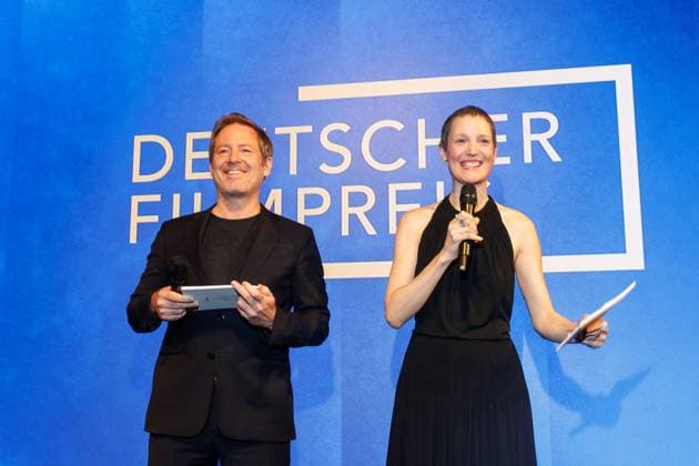 Event - Deutscher Filmpreis 2025 Nominiertenabend Florian Gallenberger und Vicky Krieps beim Nominiertenabend des Deutschen Filmpreises 2025 in der Fotografiska am 05.04.2025 in Berlin. Copyright: xEventpressxKochanx