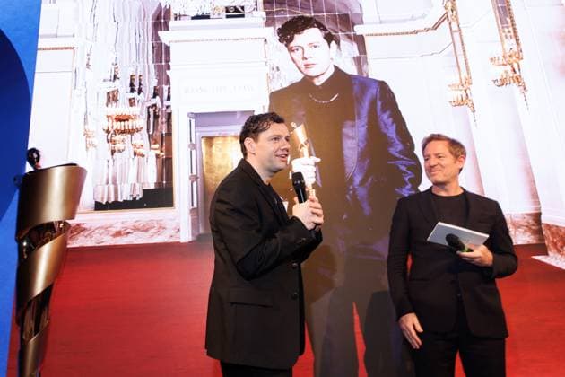 Event - Deutscher Filmpreis 2025 Nominiertenabend Christian Friedel und Florian Gallenberger beim Nominiertenabend des Deutschen Filmpreises 2025 in der Fotografiska am 05.04.2025 in Berlin. Copyright: xEventpressxKochanx